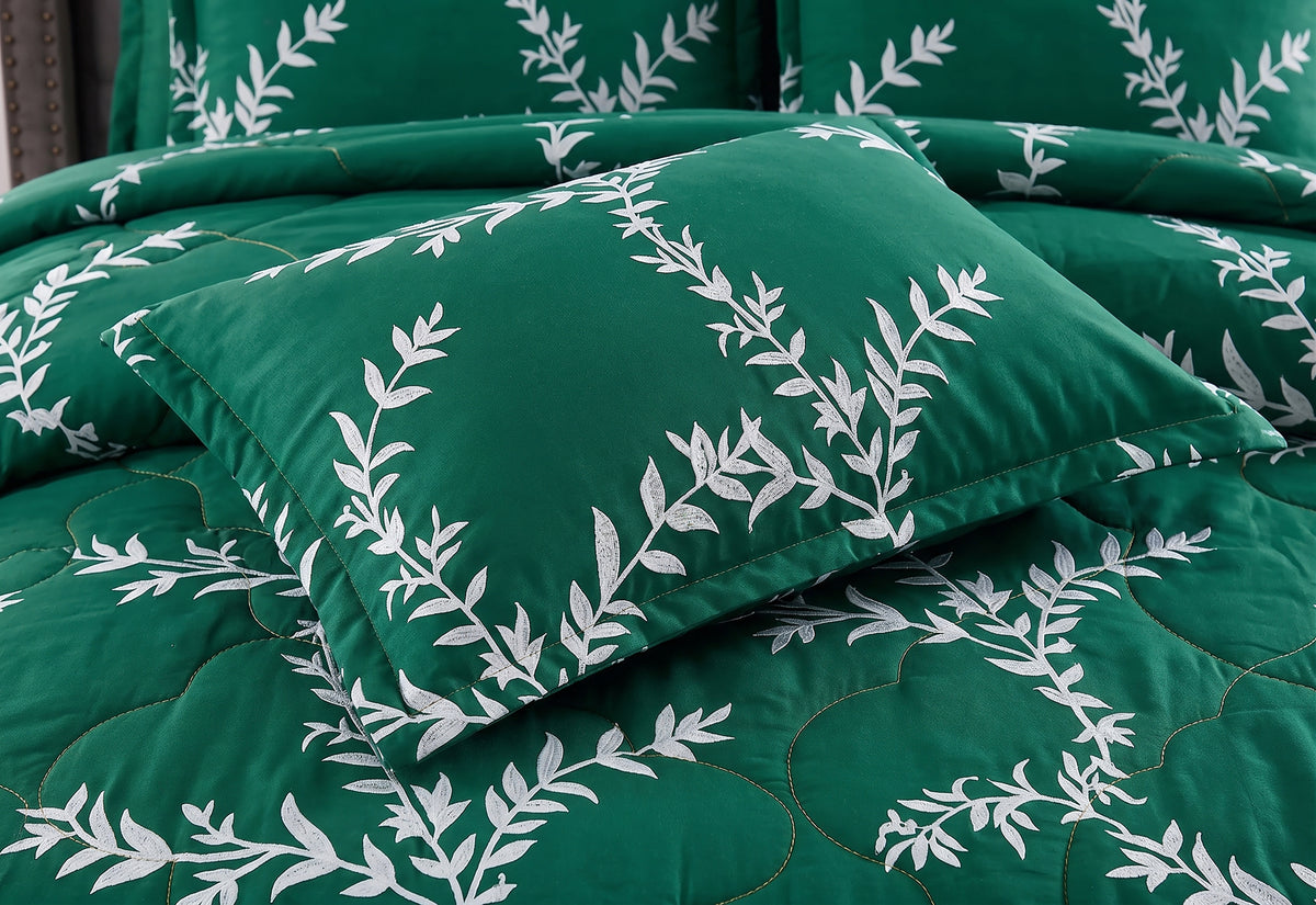 7 Pcs Comforter Set King Size Design KCC 35