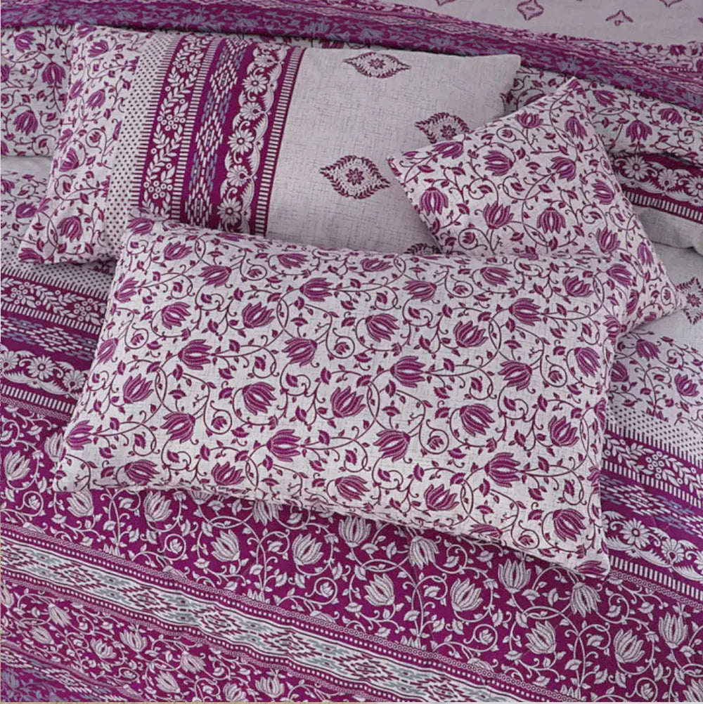 7 Pcs Comforter Set King Size Design KCC 52