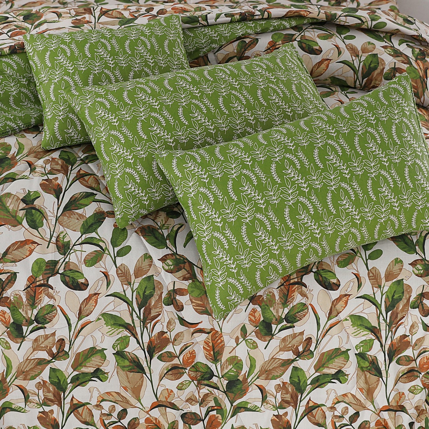 7 Pcs Comforter Set King Size Design KCC 21