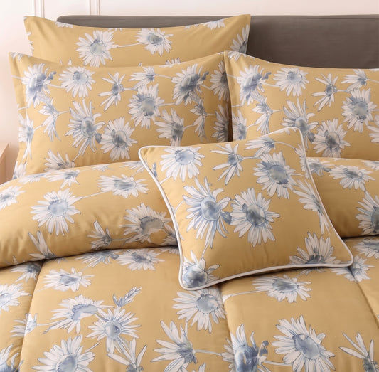 7 Pcs Comforter Set King Size Design KCC 94