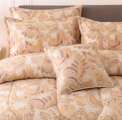 7 Pcs Comforter Set King Size Design KCC 66