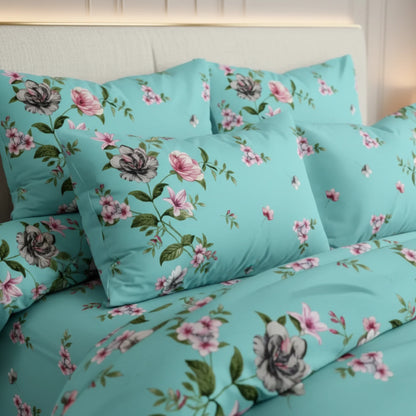 7 Pcs Comforter Set King Size Design KCC 58