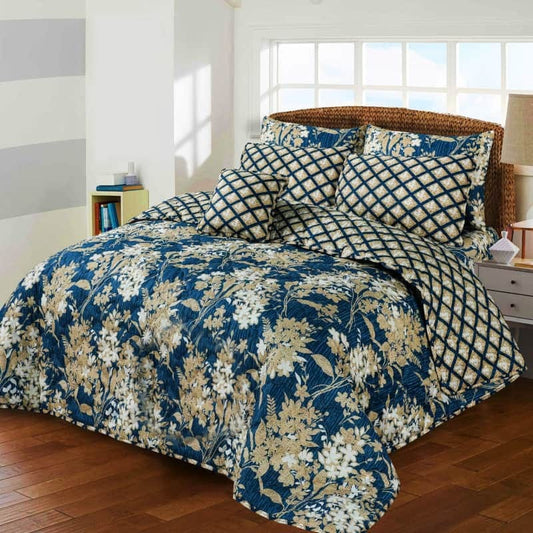 7 Pcs Comforter Set King Size Design KCC 7