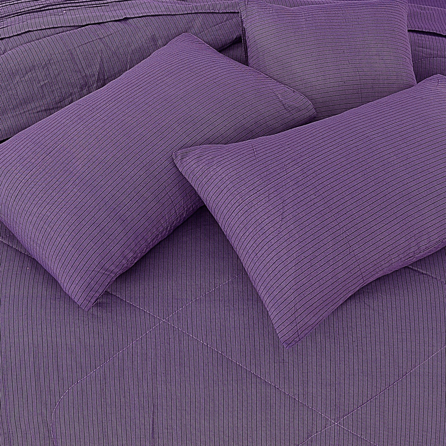 7 Pcs Comforter Set King Size Design KCC 54