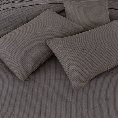 7 Pcs Comforter Set King Size Design KCC 51
