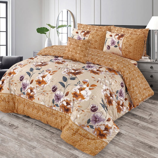 7 Pcs Comforter Set King Size Design KCC 20