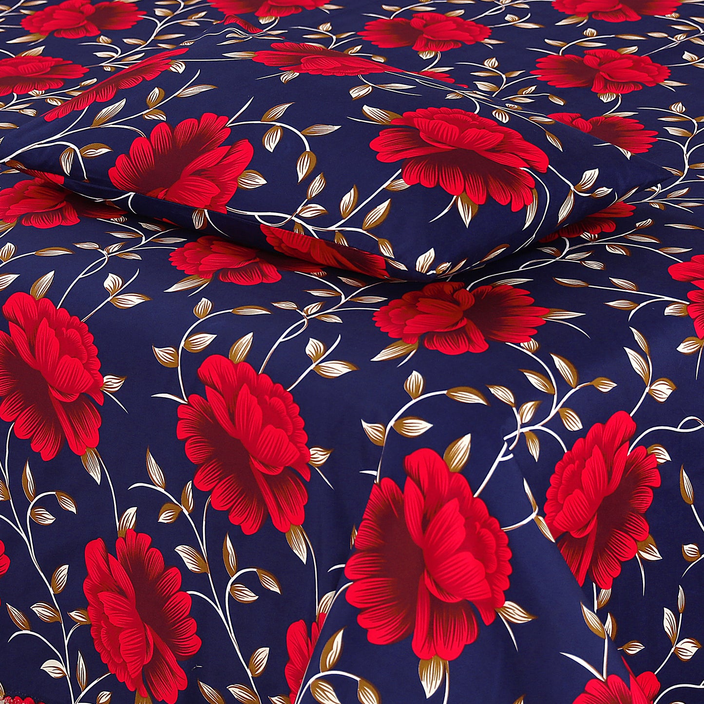 3 Pcs Premium soft cotton Bed sheet C-36