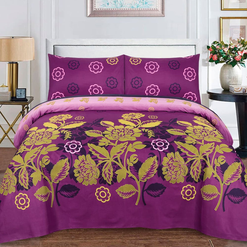 3 Pcs Bed sheet B-84