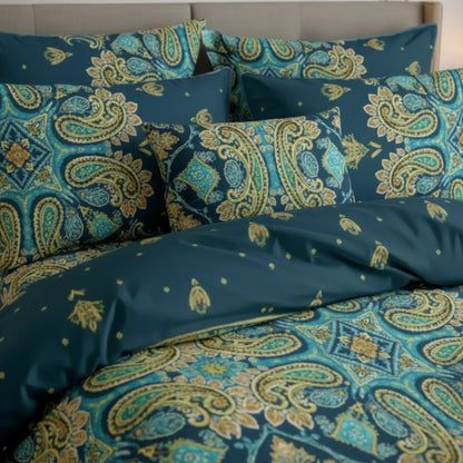 7 Pcs Comforter Set King Size Design KCC 41