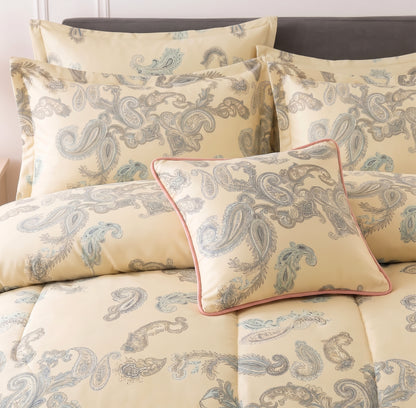 7 Pcs Comforter Set King Size Design KCC 75