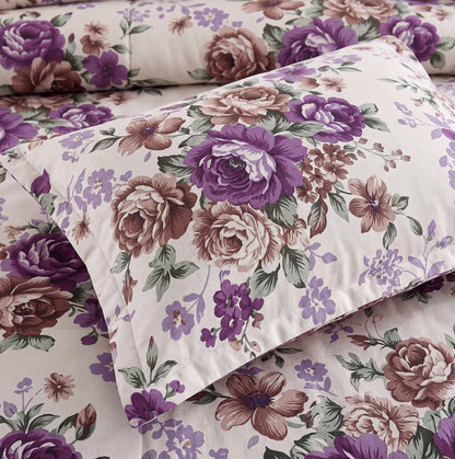 7 Pcs Comforter Set King Size Design KCC 12
