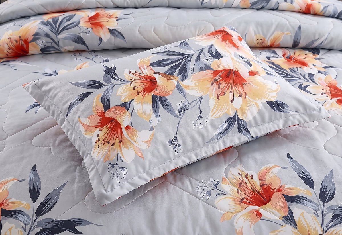 7 Pcs Comforter Set King Size Design KCC 36