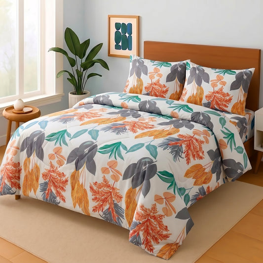 3 Pcs Premium soft cotton Bed sheet C-35