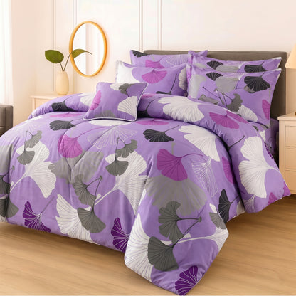 7 Pcs Comforter Set King Size Design KCC 91