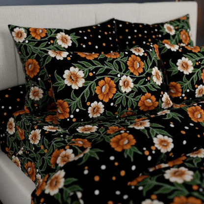 7 Pcs Comforter Set King Size Design KCC 27