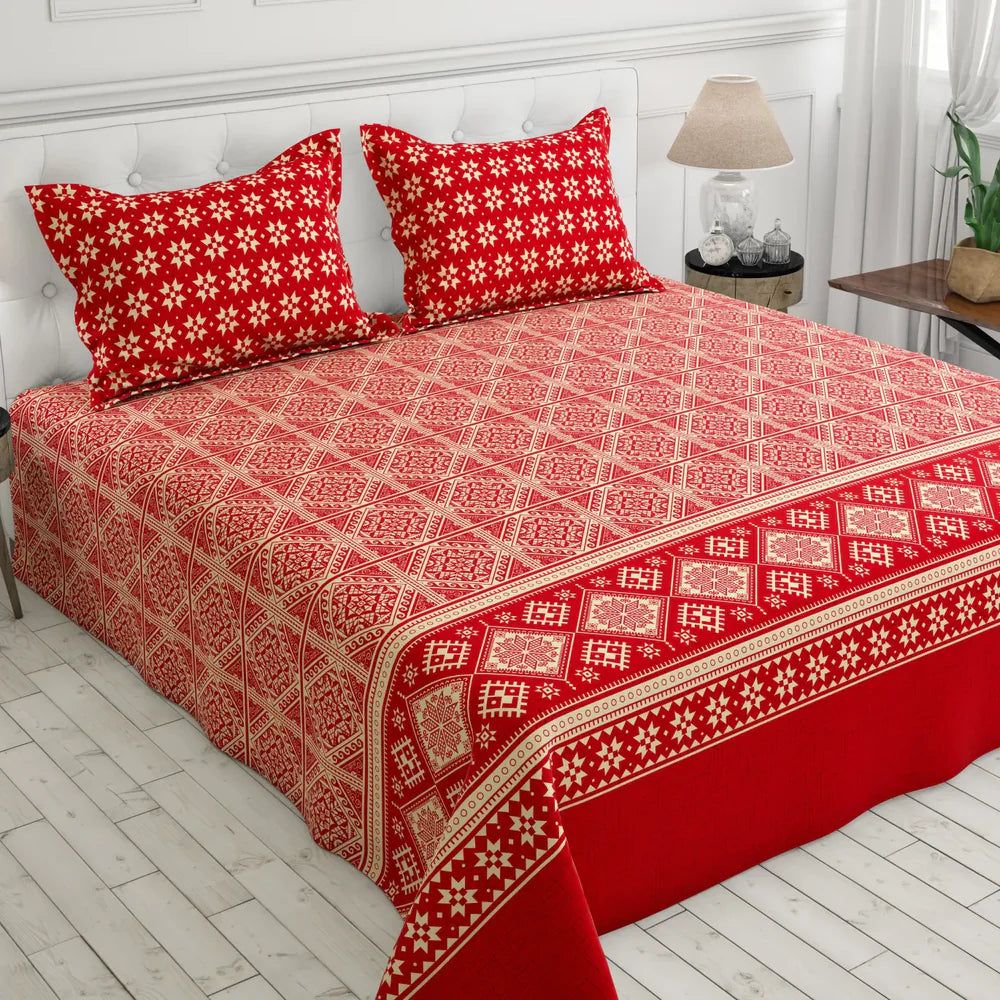 3 Pcs Bed sheet B-100