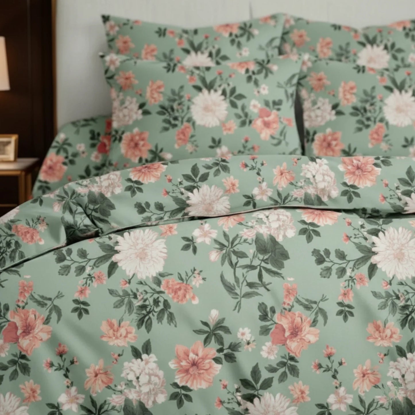 7 Pcs Comforter Set King Size Design KCC 66