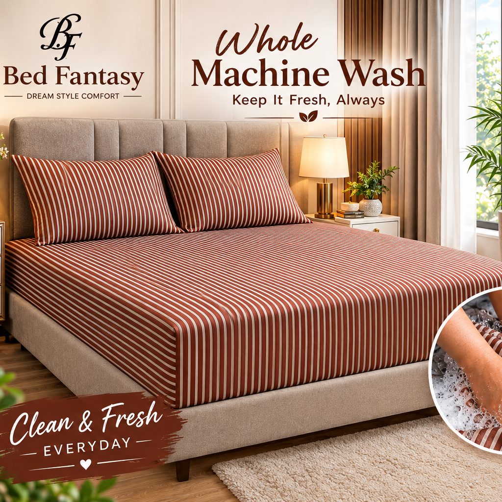Waterproof Mattress Protector Covers – white-copper lining