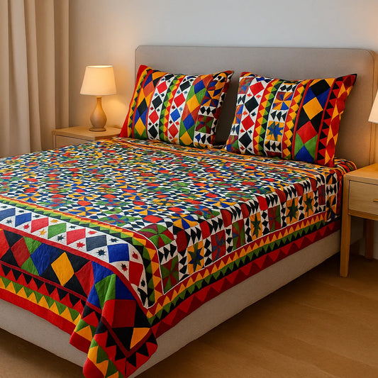 Premium Cotton Bed Sheet C-49