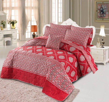 7 Pcs Comforter Set King Size Design KCC 61