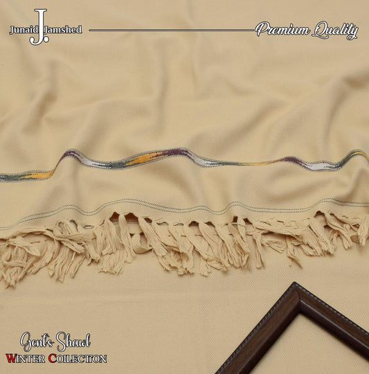 J. Premium Winter Shawl for Men Color: beige
