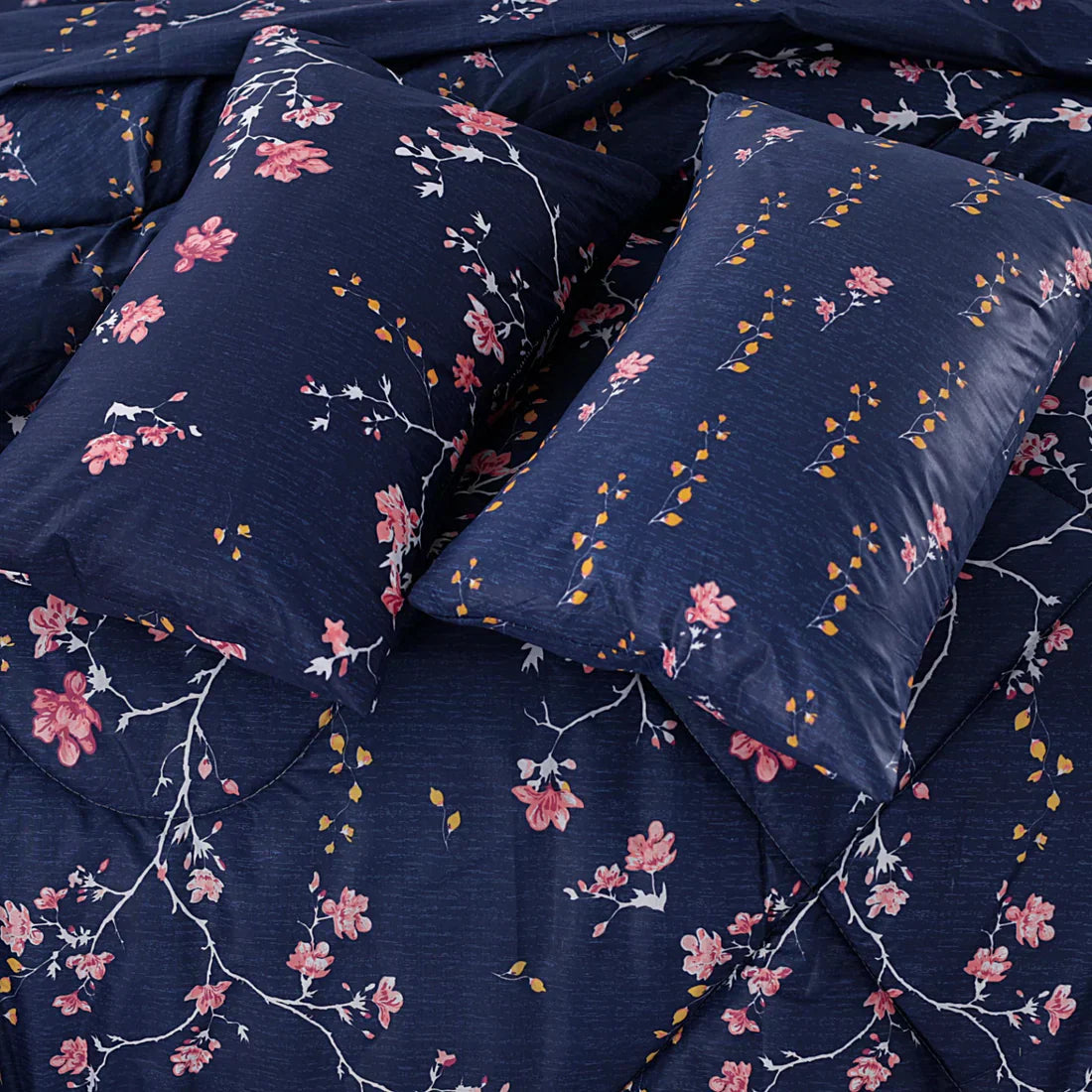 7 Pcs Comforter Set King Size Design KCC 33