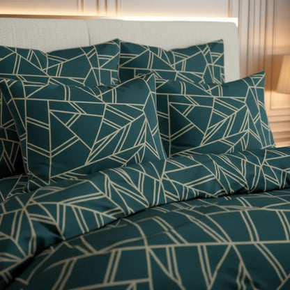7 Pcs Comforter Set King Size Design KCC 31