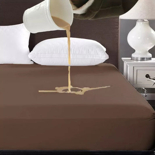 Waterproof Mattress Protector Covers – BROWN