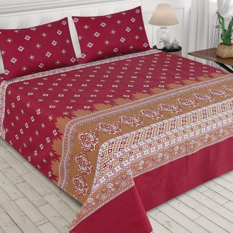 3 Pcs Bed sheet B-70v