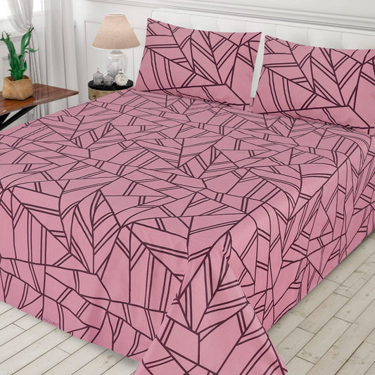 3 Pcs Bed sheet B-76