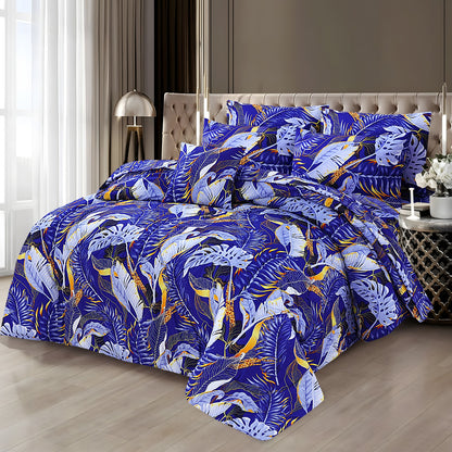 7 Pcs Comforter Set King Size Design KCC 82