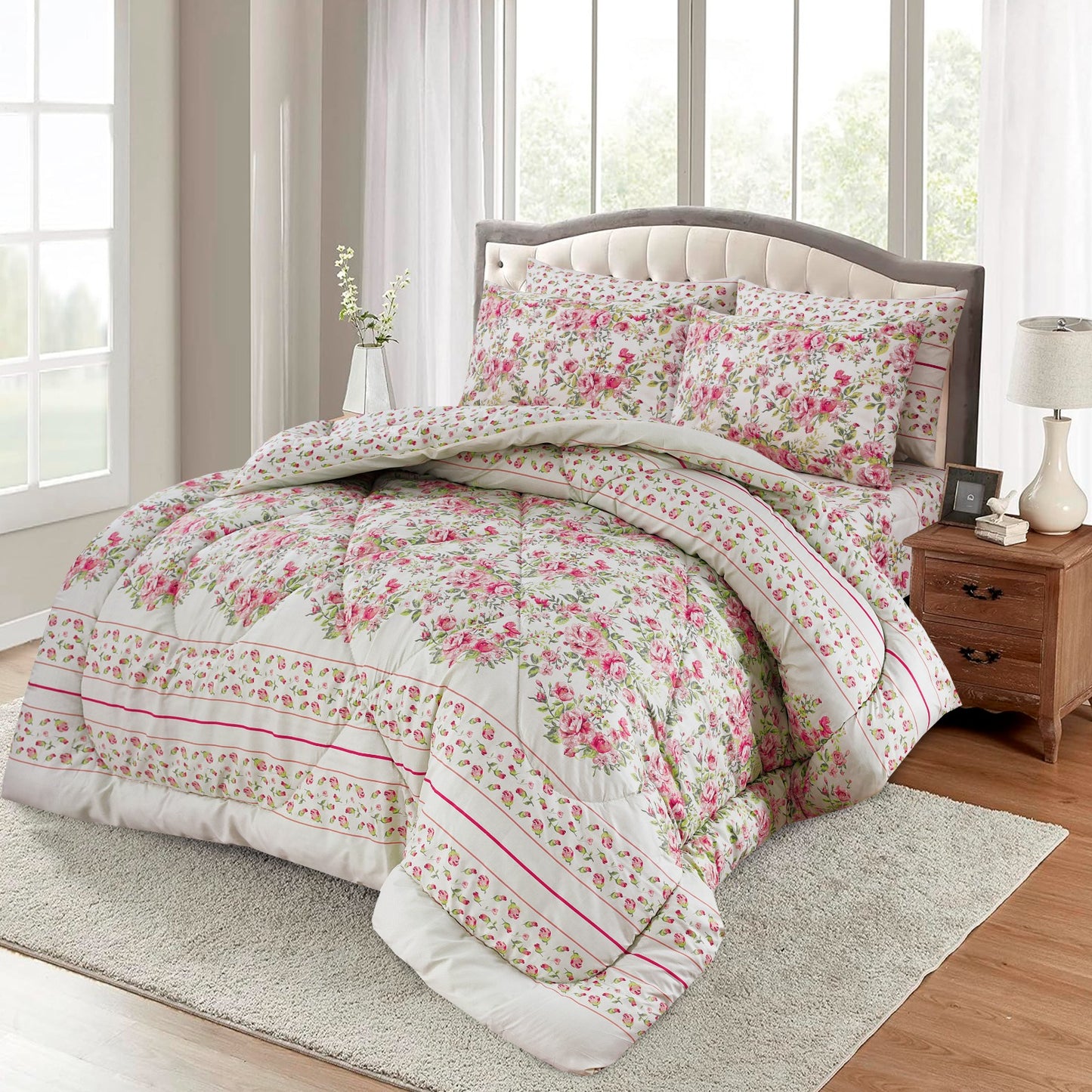 6 pc Winter Razai Set (Heavy Filling) RZ-40