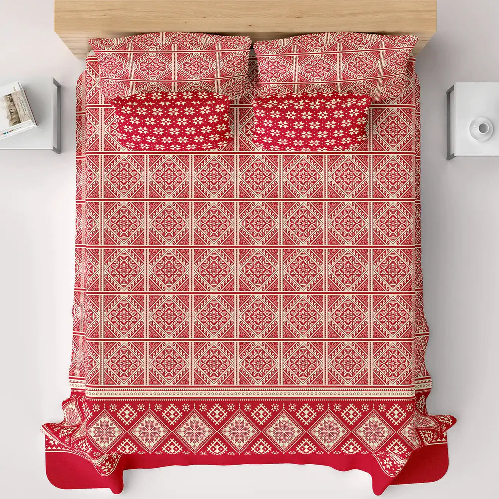 3 Pcs Bed sheet B-100