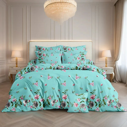 7 Pcs Comforter Set King Size Design KCC 58