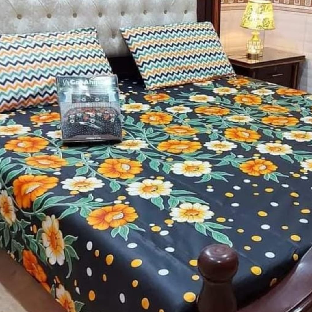 3 Pcs Bed sheet B-27