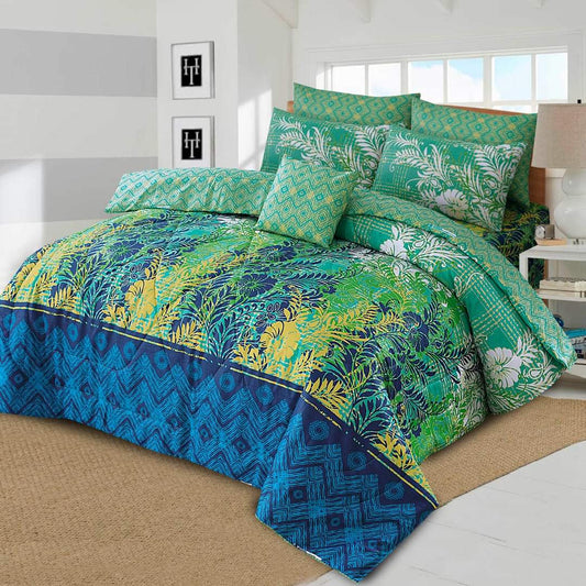 7 Pcs Comforter Set King Size Design KCC 70