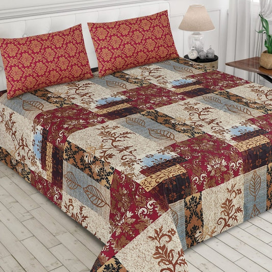 3 Pcs Bed sheet B-42