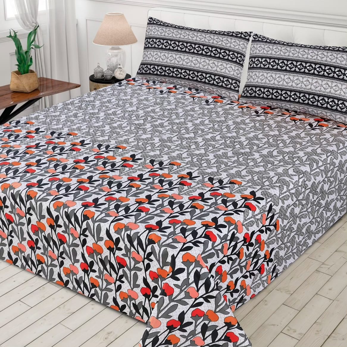 3 Pcs Bed sheet B-19