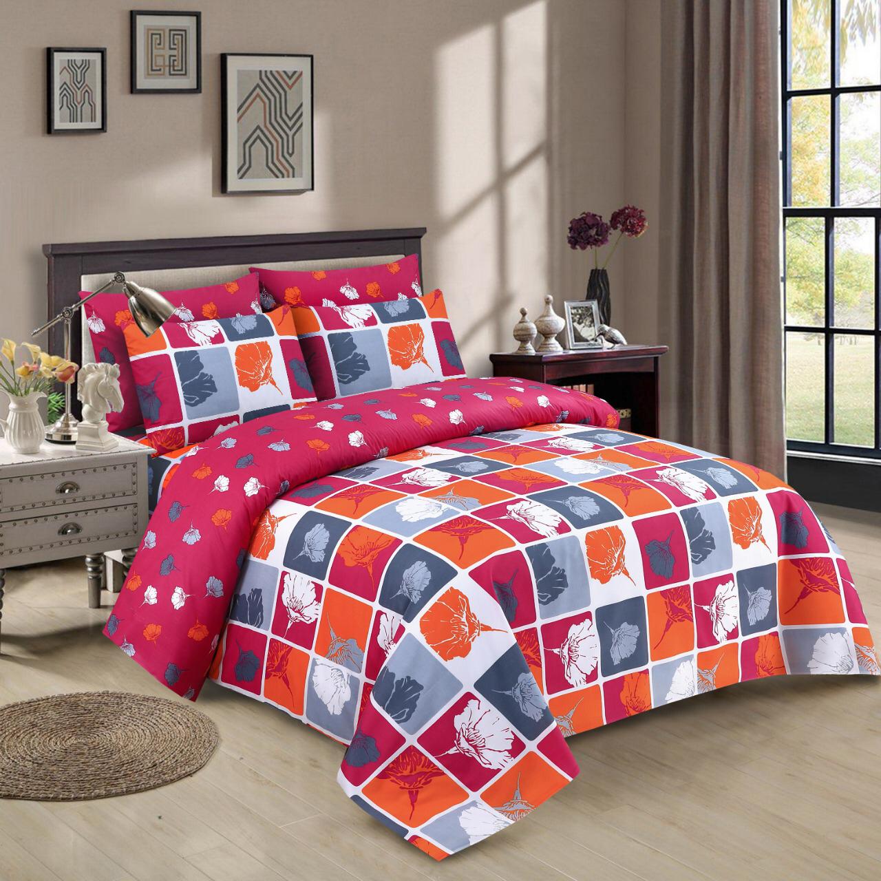 7 Pcs Comforter Set King Size Design KCC 11